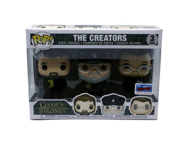 POP! Television - Game of Thrones The Creators 3 Pack 2018 NYCC B&N Shared Exclusive #3